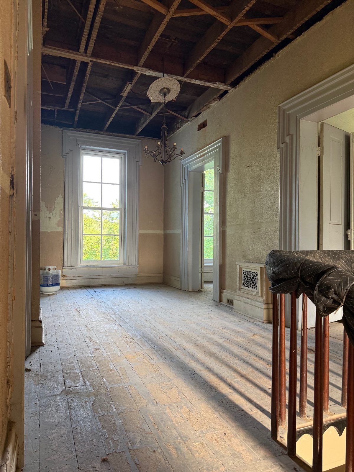 12-ft ceilings / wide-plank floors